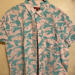 Iguana Button Down Men’s Shirt